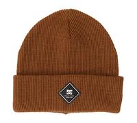 Bonnet DC Shoes Label marron foncé.
