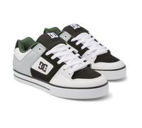 DC Shoes Homme Pure Basket, Blanc, Noir, Vert, 42 EU