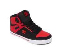 DC Shoes Homme Pure Basket, Fiery Red/White/Black, 46 EU