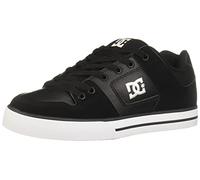 DC Shoes Homme Pure Chaussure de Skate, Nero Bianco E Nero, 42 EU