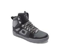 Dc Shoes Homme Pure Hi Chaussure Bateau, Noir/Gris, 42 EU