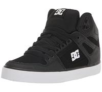 Dc Shoes Homme Pure High Top WC Skateschuhe Freizeit-Sneaker Chaussure de Skate, Noir et Blanc, 39 EU