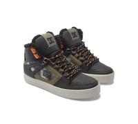Dc Shoes Homme Pure High WNT Basket, Imprimé Noir et Vert, 45 EU