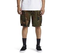 DC Shoes Homme Tundra Cargo Shorts, Abstract Camo, L EU