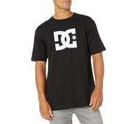 DC Shoes Hommes Star T-shirt en coton noir avec logo DC Shoes Hommes Star T-shirt en coton noir avec logo