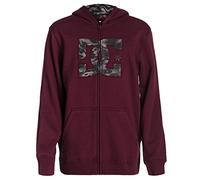DC Shoes Hookup by B Sweat-Shirt à Capuche Garçon, Violet (Zinfandel), FR: 10 Ans (Taille Fabricant: 10 Ans)