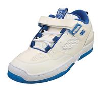 DC Shoes JS 1 Baskets Blanches et Bleues Homme 43