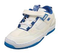 DC Shoes Js 1 Baskets de Skate pour Homme Blanc Bleu Pointure 42,5 EU