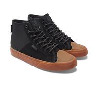 DC Shoes Baskets Homme Manual – Caoutchouc Noir – Taille 42 EU