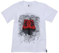 DC Shoes Monolith By Eu - T-Shirt - Garçon - Blanc - M