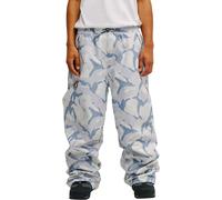 DC Shoes - Pantalon baggy imperméable et respirant - DCXBB Trackstar Pant 10K Wild Dove - Taille L - Bleu Bleu L