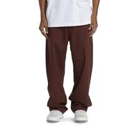 DC Shoes Pantalon Chino Ample de Travail, Marron Chocolat (Bitter Chocolate), 31W / 32L Homme
