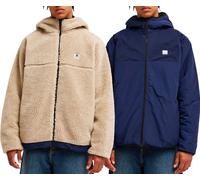 DC Shoes - Polaire en sherpa réversible - Coldstag Sherpa Reversible Jacket Oatmeal - Taille M - Beige Beige M