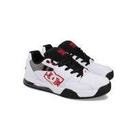 DC Shoes Polyvalent, Baskets Homme, 111 White Black Red, 40 EU