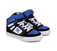 DC Shoes Pure Chaussure de Skate, Bleu/Noir/Blanc, 28 EU