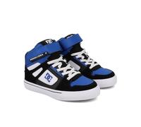 DC Shoes Pure Chaussure de Skate, Bleu/Noir/Blanc, 37 EU