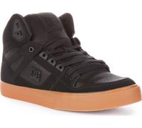 DC Shoes Pure Hi Top WC Hommes Lacets Chaussures de sport en cuir Noir - 12 Royaume-Uni - 47 EU - 13 USA / Noir