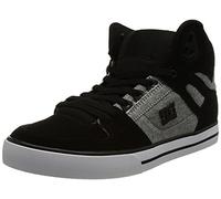 DC Shoes Baskets montantes PURE HIGH-TOP WC cuir pour homme Noir 44