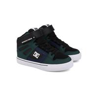 DC Shoes Pure High-Top EV - Chaussures en Cuir Montantes - Enfant - 30.5 - Vert.