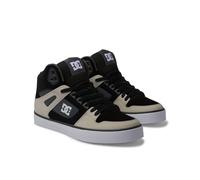 DC Shoes Homme Pure High Top WC Basket, Noir, Gris et Marron, 42.5 EU