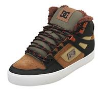 Dc Shoes - Pure High-Top Wc Winter En Cuir Et Synthétique Marron Vert Pour Homme - 46