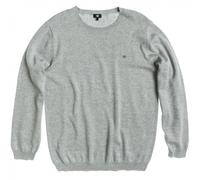 DC Shoes Sabotage - Sweat-Shirt - Manches Longues - Homme - Gris (Heather Grey) - X-Large (Taille Fabricant: XL)