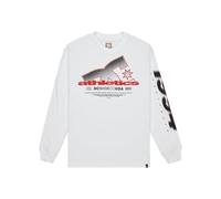 DC Shoes Slathletic Hls - T-Shirt Manches Longues - Homme - M - Blanc.
