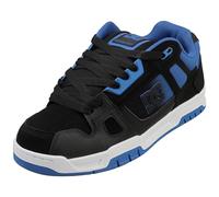 DC Shoes STAG Baskets de Skate Noir Bleu Homme - 44 EU