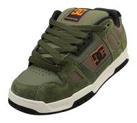 DC Shoes Stag - Baskets Skate Homme Olive - 44 EU
