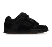 DC Shoes Stag Homme - Baskets, Noir - Pointure 40.5 - Cuir suédé Black 40.5