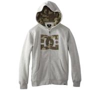 DC Shoes - Sweat-Shirt - à Logo - garçon - Gris (Heather Grey) - l