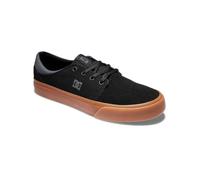 DC Shoes Trase Chaussures en Daim pour Homme Basket, Noir/Gris/Blanc, 36 EU