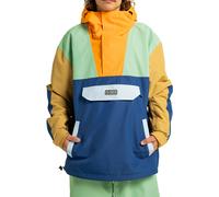 DC Shoes - Veste de snowboard à demi-zip - DC-43 Anorak Repurpose - Taille L - Bleu Bleu L