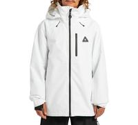 DC Shoes - Veste de snowboard - Basis 30K Jacket White Black pour Homme - Taille M - Blanc Blanc M