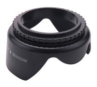 DC-SN HOOD Pare-soleil à vis 58 mm en forme de pétale pour objectif Canon Nikon Tamron Sigma Sony 58 mm Noir