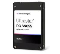 Western Digital SSD U.3 Ultrastar DC SN655 3,84 To PCIe 4.0 NVMe 1.4b 3D TLC NAND 6800/2600 MB/s