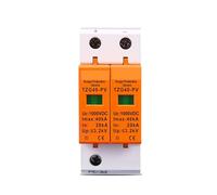 DC SPD 1000V 20KA~40KA House Surge Protector Protective Low-voltage Arrester Device IDGTTLDF(500V)