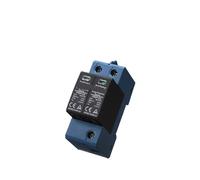 DC SPD 2P 20-40KA 600V 800V Surge Protective Device Low-voltage Arrester House din rail 2 Poles Protector YRSP-D2/T2 AUOQKQUT(2P 600V,Blue TUV)