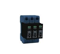 DC SPD 3P 20-40KA 1000V 1500V Surge Protective Device Low-voltage Arrester House din rail 3 Poles Protector YRSP-D12 T1+T2 MQXFCZUX(3P 1500V)
