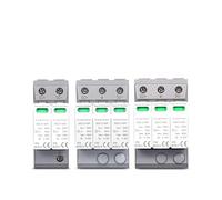 DC SPD House Surge Protective Device 2P 3P 600V 1000V 1500V Type PV 20-40KA Protector Arrester Low-voltage Protection EKU5 MQXFCZUX((T2) 3P 1500V DC)