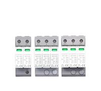 DC SPD House Surge Protective Device 2P 3P 600V 1000V 1500V Type PV 20-40KA Protector Arrester Low-voltage Protection EKU5 MQXFCZUX((T2) 3P 1000V DC)