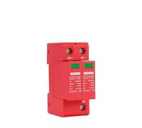 DC SPD Surge Protective Device 2P 40KA 60KA 600V 800V 1000V Voltage Protector Solar PV Photovoltaic Lightning Arrester CZAOINCU(60KA,DC 1000V)