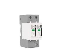 DC SPD Surge Protective Device 600V 800V 1000V 2P 20KA 40KA 60KA Voltage Protector Solar PV Photovoltaic Lightning Arrester MQXFCZUX(60KA,DC 600V)