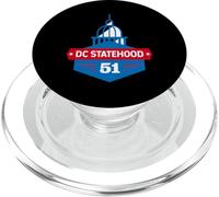 DC Statehood 51 État Washington D.C. District de Columbia PopSockets PopGrip pour MagSafe