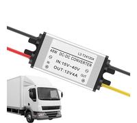 DC Step Down Converter - Régulateur de tension 24 V à 12 V, adaptateur d'alimentation réglable pour voitures, camions RV | Module d'alimentation pour systèmes automobiles | Convertisseur compact