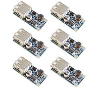 DC Step Up Boost Converter Module 0.9V-5V à 5V 600MA LAOMAO USB Chargeur Module d'alimentation pour Arduino DIY Raspberry Pi (lot de 6)