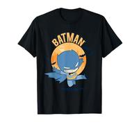 DC Super Friends Batman Jump Kick Moon T-Shirt