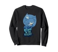 DC Super Friends Batman Swinging Silhouette Sweatshirt