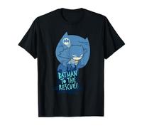 DC Super Friends Batman Swinging Silhouette T-Shirt