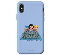 DC Super Friends Girl Trio Coque pour iPhone X/XS